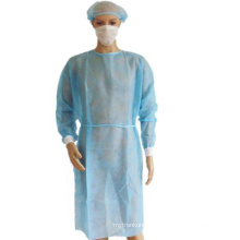 The Best Price Disposable Isolation Gown Waterproof Protective Nonwoven Ce&FDA Approved Clothes Suits
